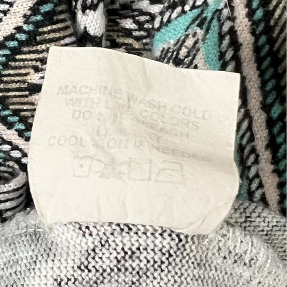 About A Girl Black and Gray Waterfall Cardigan - Picture 10 of 11